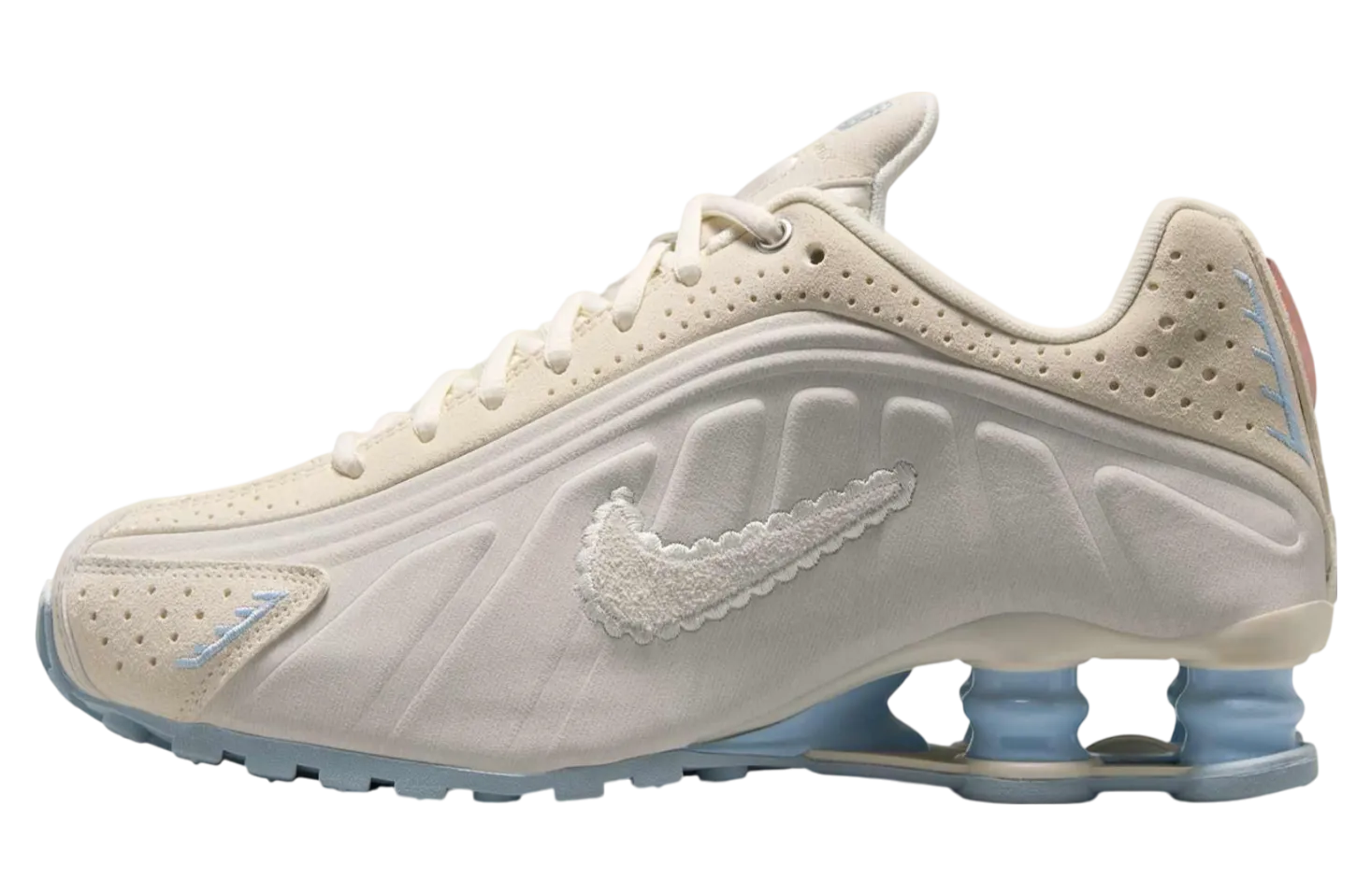 nike shox r4 wmns pale ivory light orewood brown