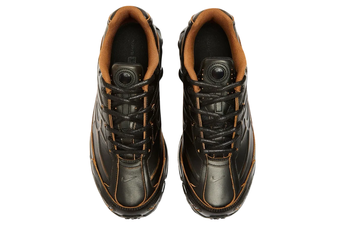 nike shox ride 2 black light british tan 1