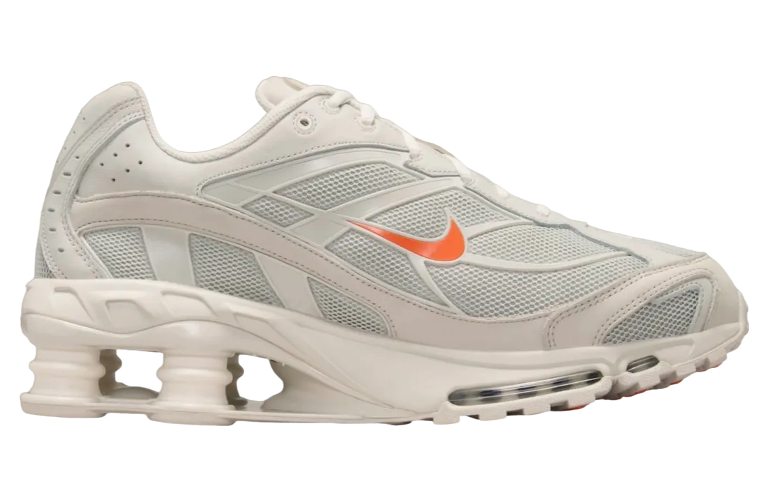 nike shox ride 2 light bone turf orange 1