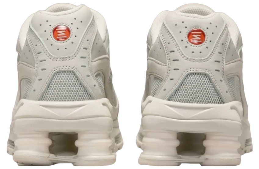 nike shox ride 2 light bone turf orange 3