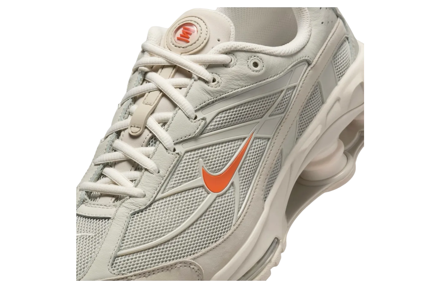 nike shox ride 2 light bone turf orange 5