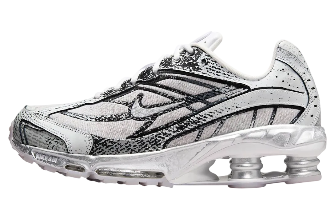 nike shox ride 2 white metallic platinum