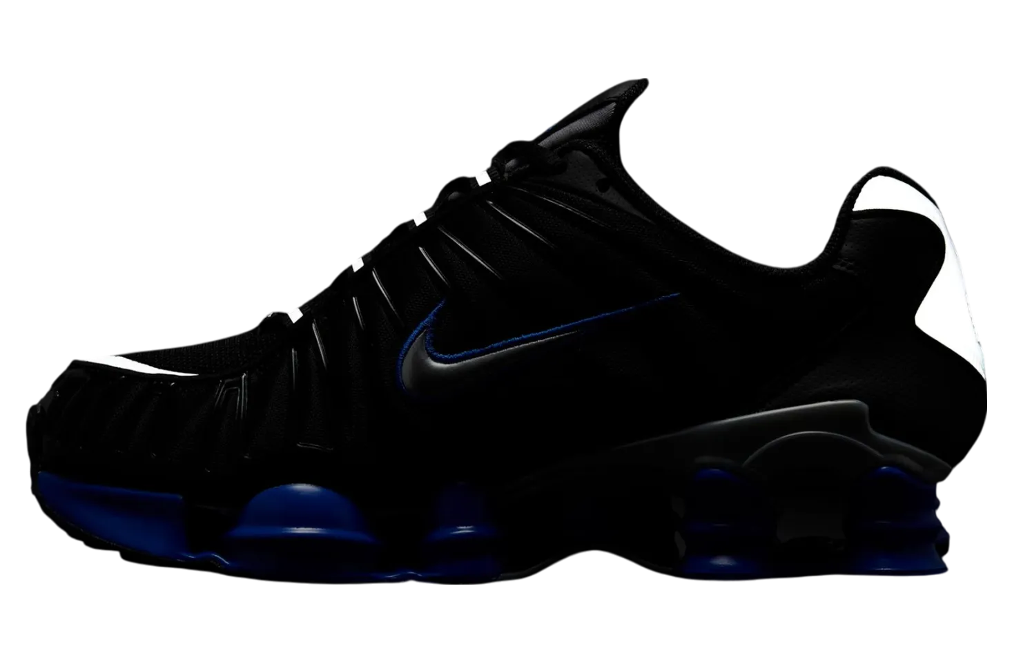 nike shox tl black racer blue silver 5