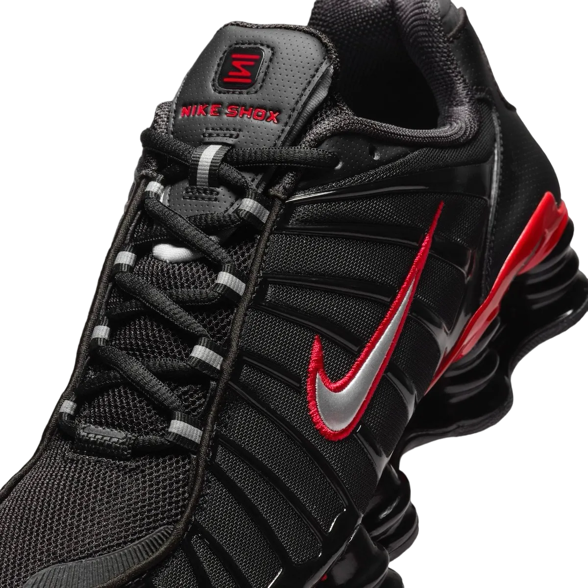 nike shox tl black university red 4