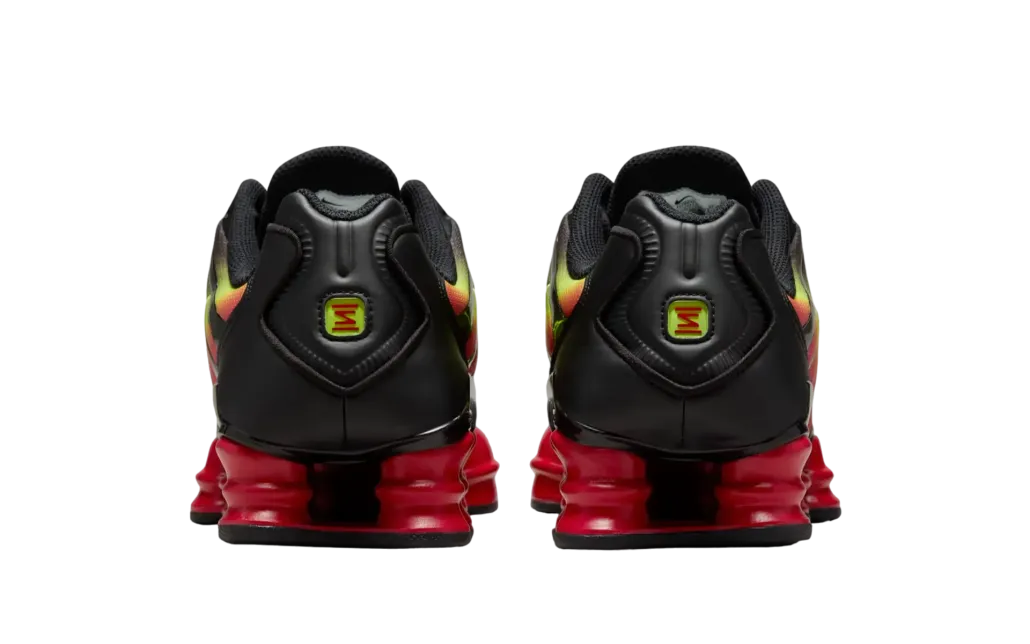 nike shox tl volt fire red 3