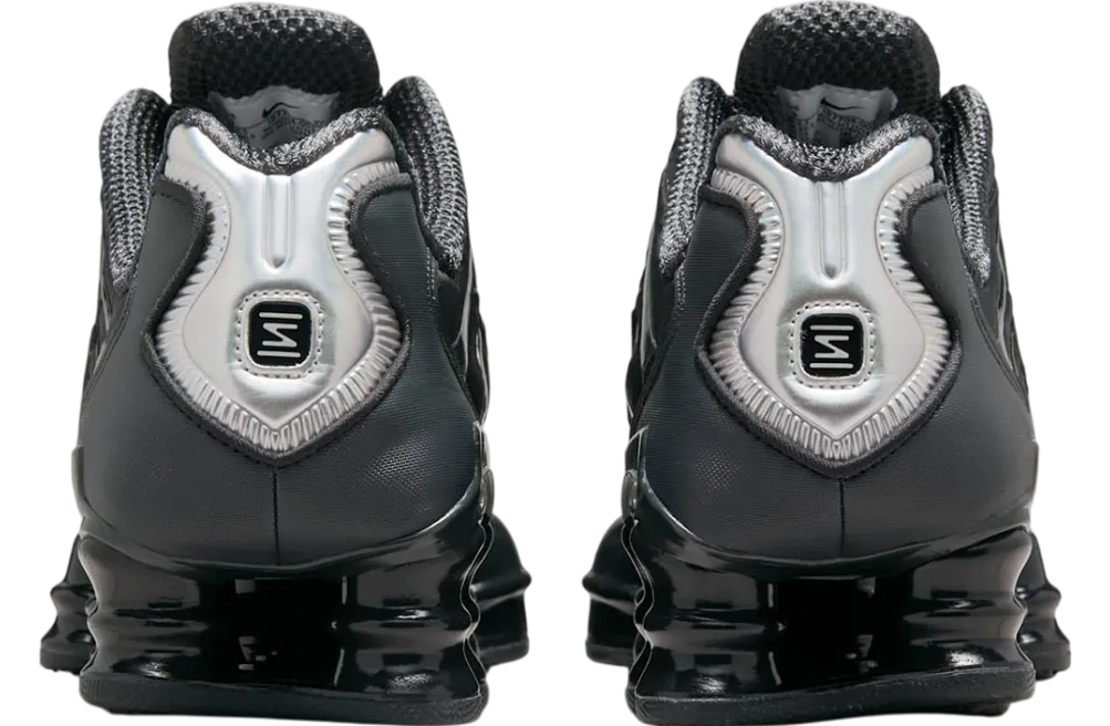 nike shox tl wmns off noir metallic silver 3