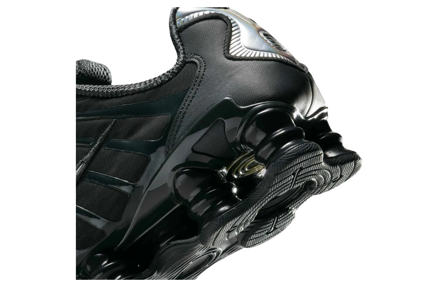 nike shox tl wmns off noir metallic silver 6
