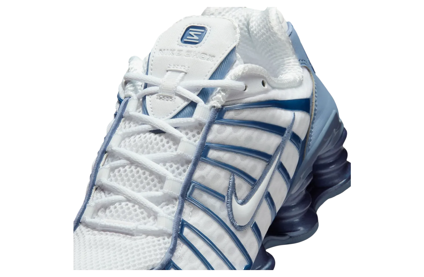 nike shox tl wmns white work blue 5