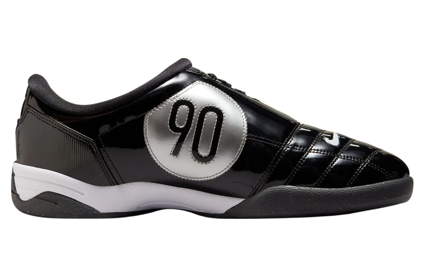 nike total 90 iii black patent 1