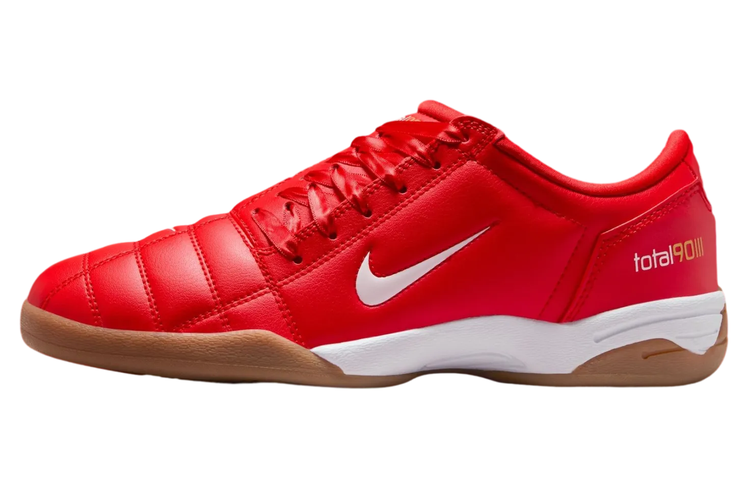 nike total 90 iii wmns university red gum medium brown