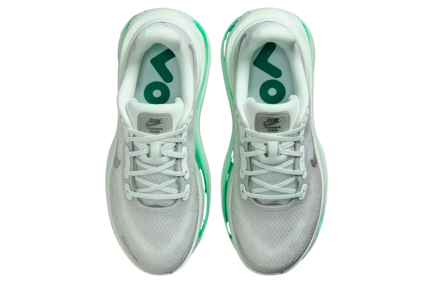 nike vomero premium wmns white barely green 2