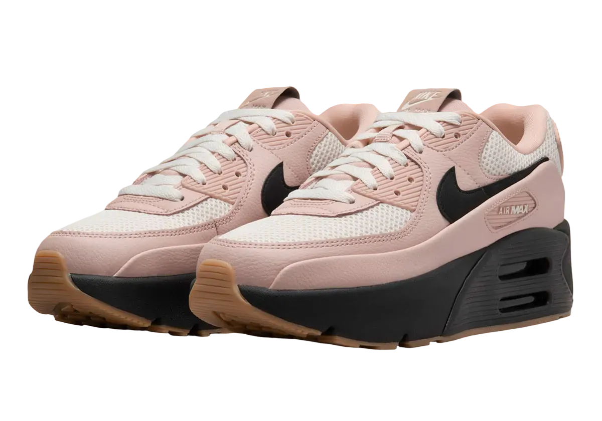 nike wmns air max 90 lv8 pink oxford 0