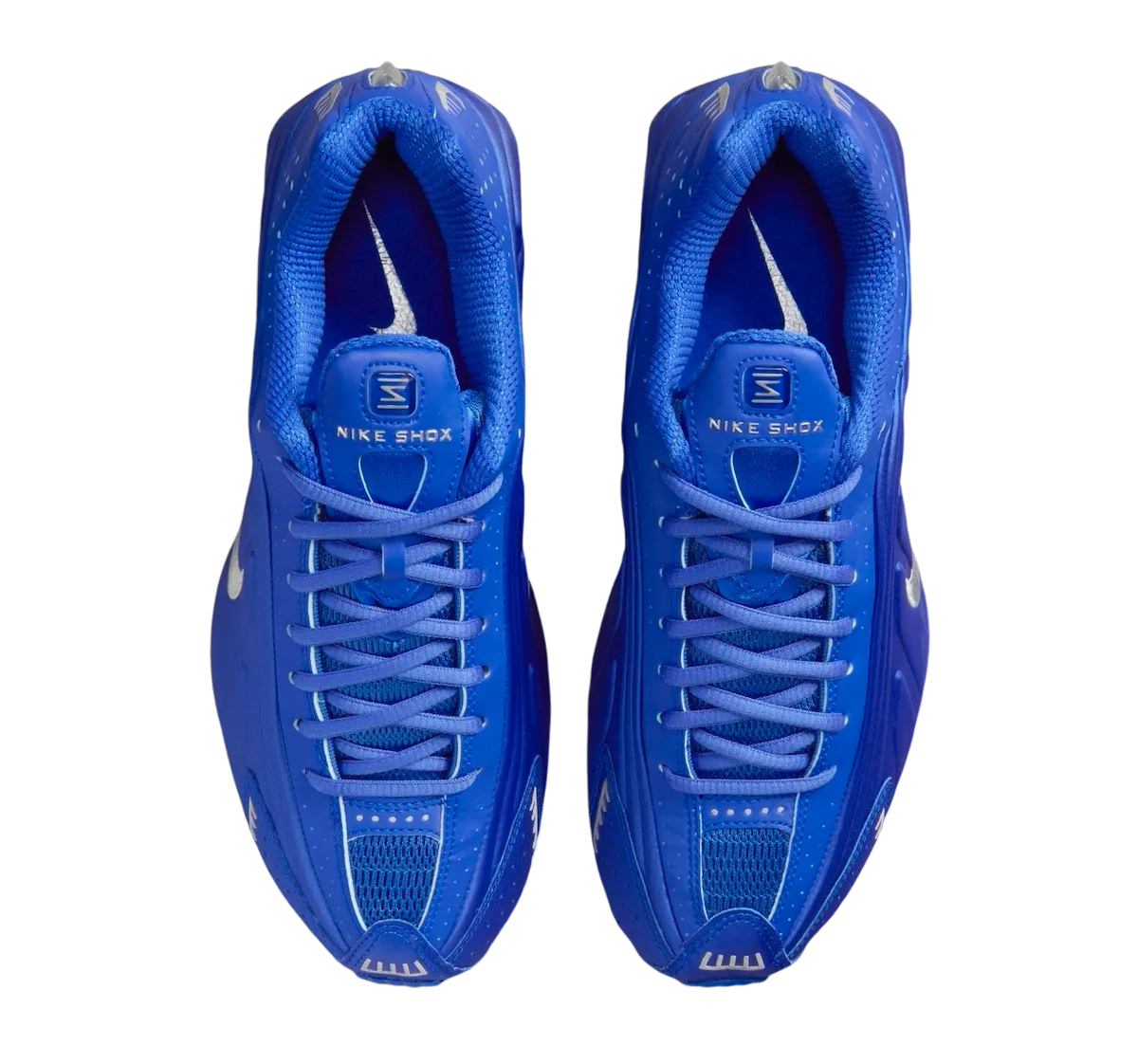 nike wmns shox r4 racer blue 3