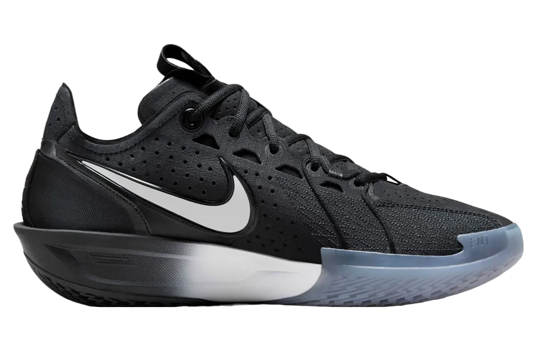 nike zoom gt cut 3 black white 0