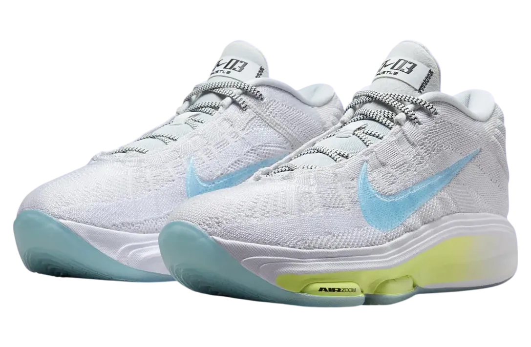 nike zoom gt hustle 3 pure platinum light lemon twist 2