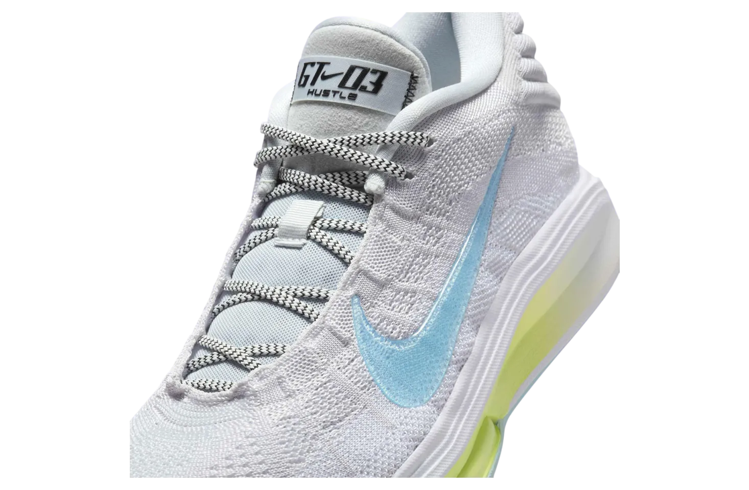 nike zoom gt hustle 3 pure platinum light lemon twist 5