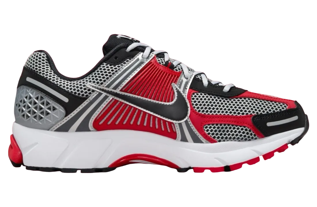 nike zoom vomero 5 metallic silver university red 1