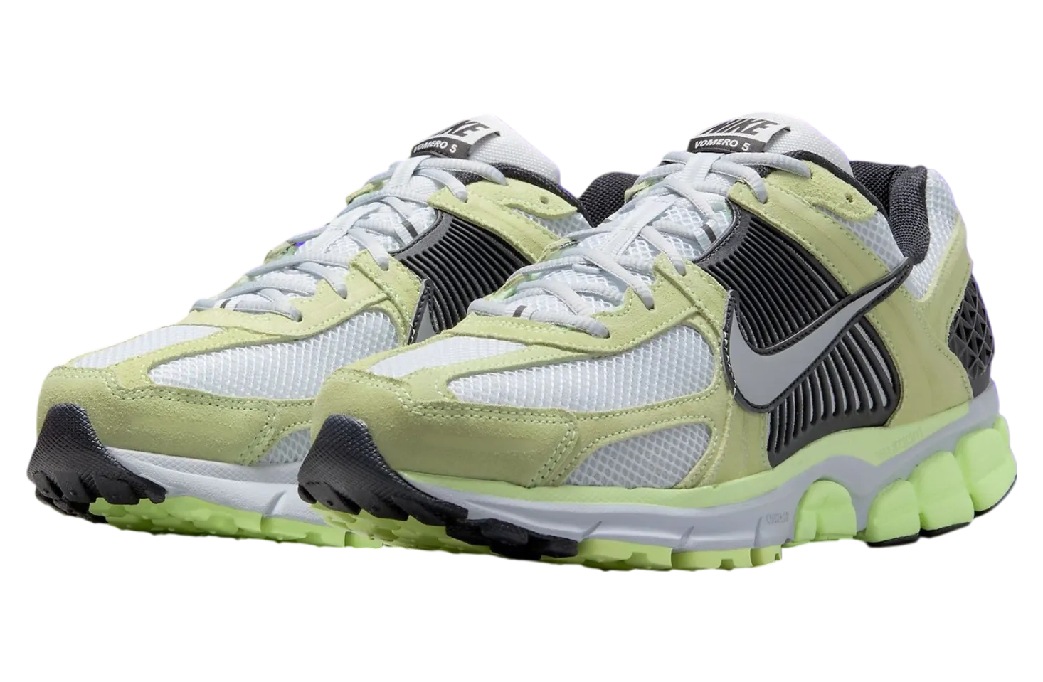 nike zoom vomero 5 wmns barely volt metallic platinum 0