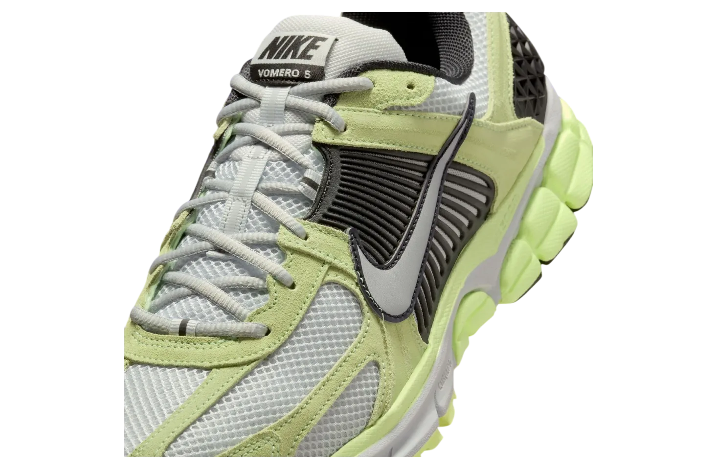 nike zoom vomero 5 wmns barely volt metallic platinum 6