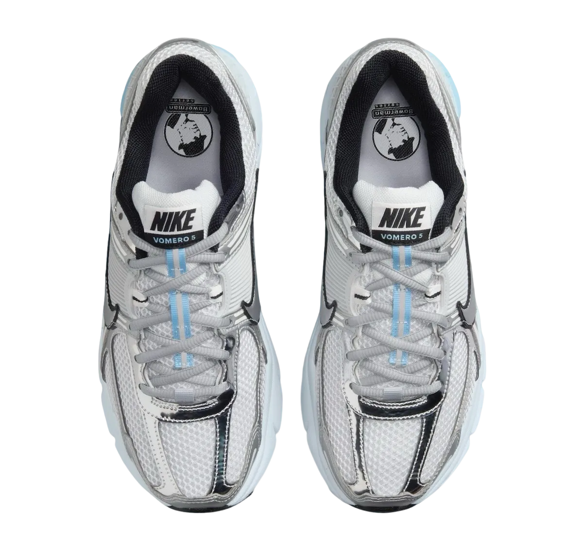 nike zoom vomero 5 wmns metallic silver blue tint 3