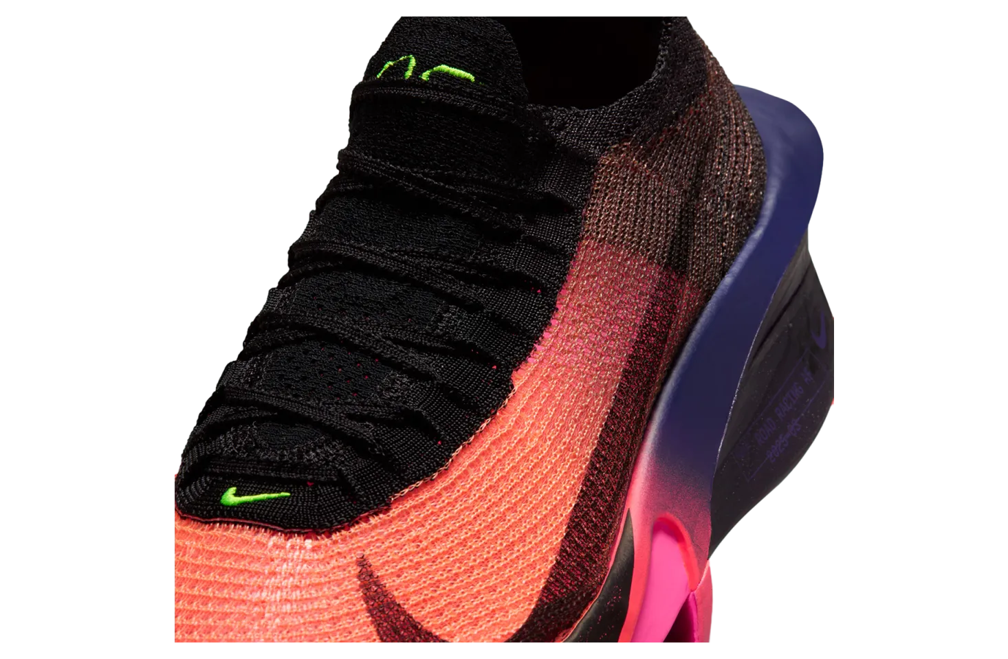 nike zoomx alphafly 3 orange pulse purple dynasty 5