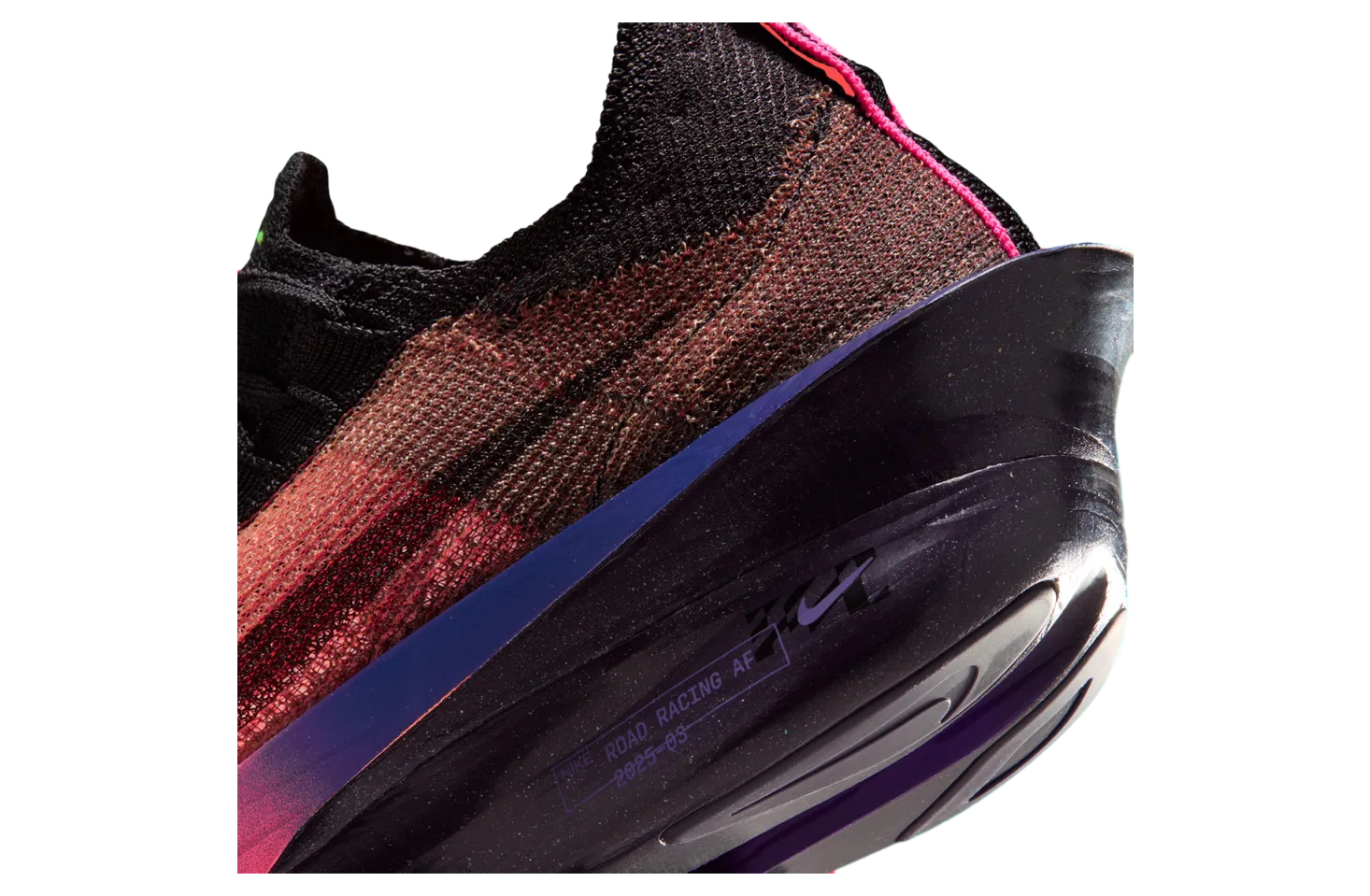 nike zoomx alphafly 3 orange pulse purple dynasty 6