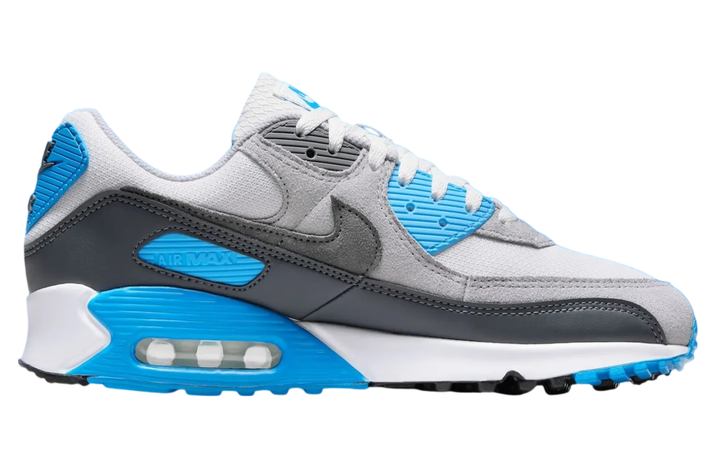 nikes air max 90 platinum tint blue lightning 0