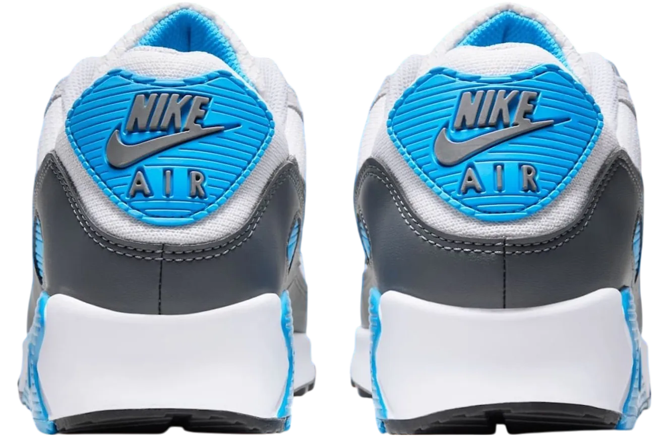 nikes air max 90 platinum tint blue lightning 2
