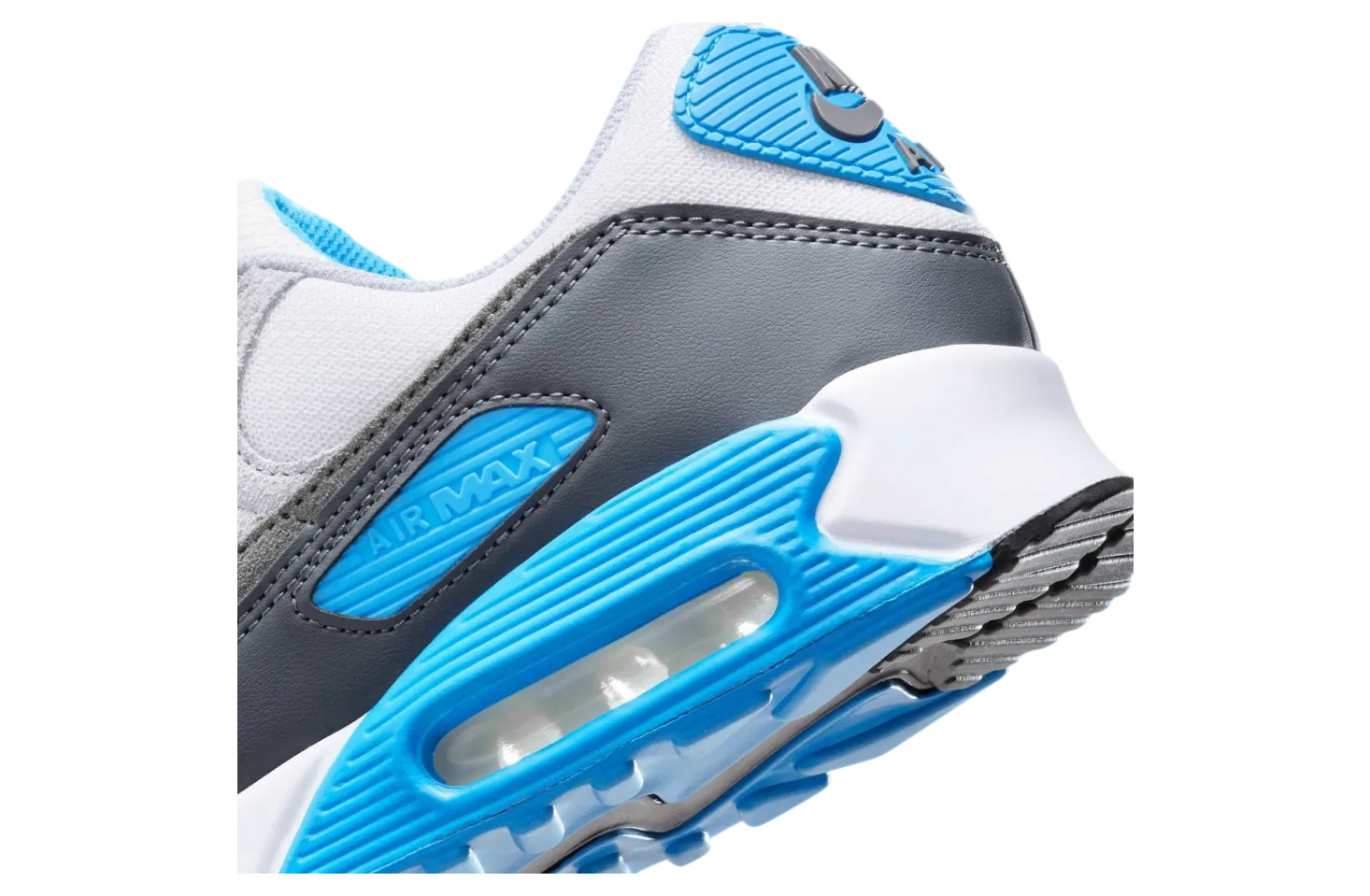 nikes air max 90 platinum tint blue lightning 4