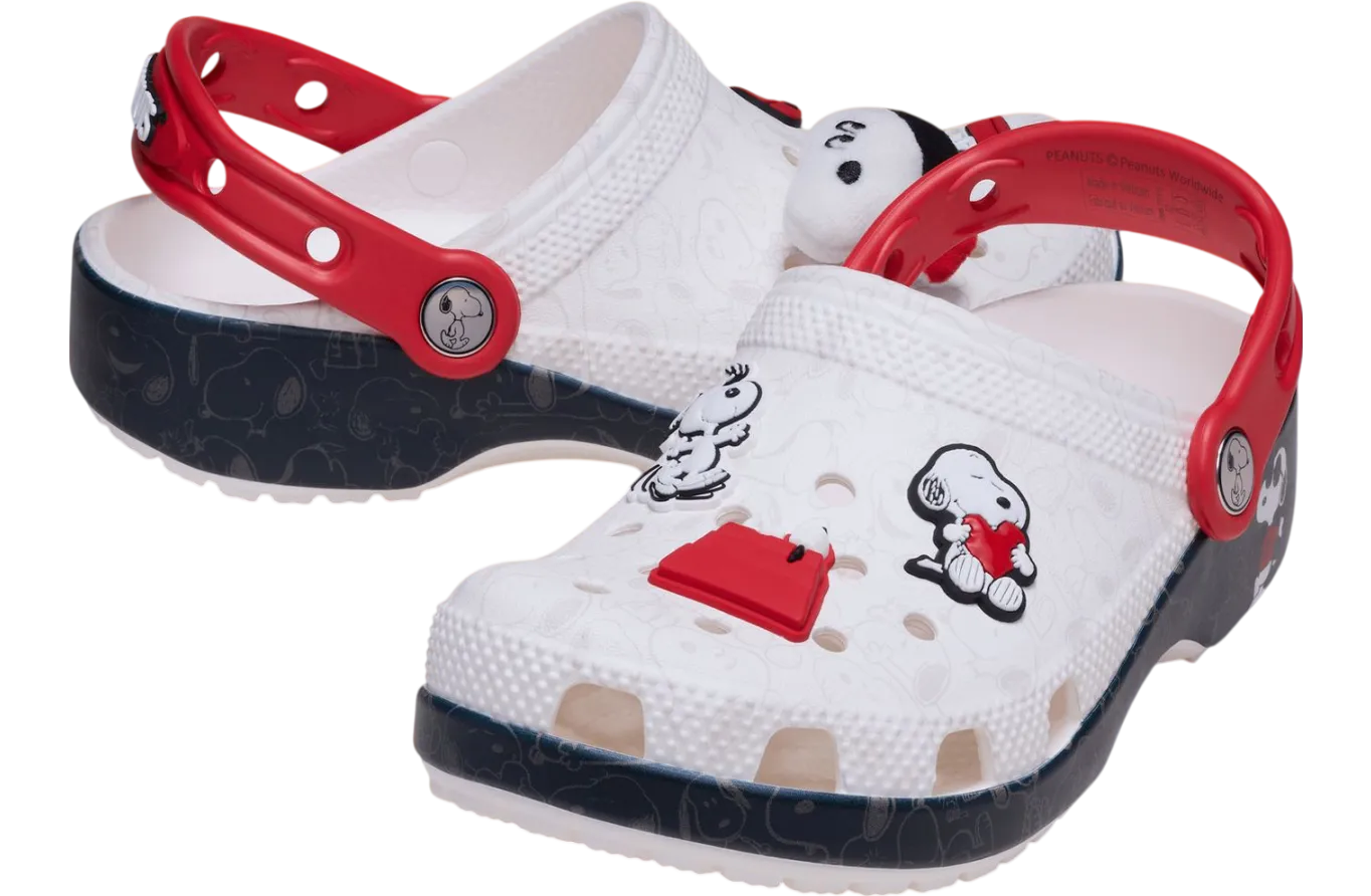peanuts x crocs classic clog snoopy 1