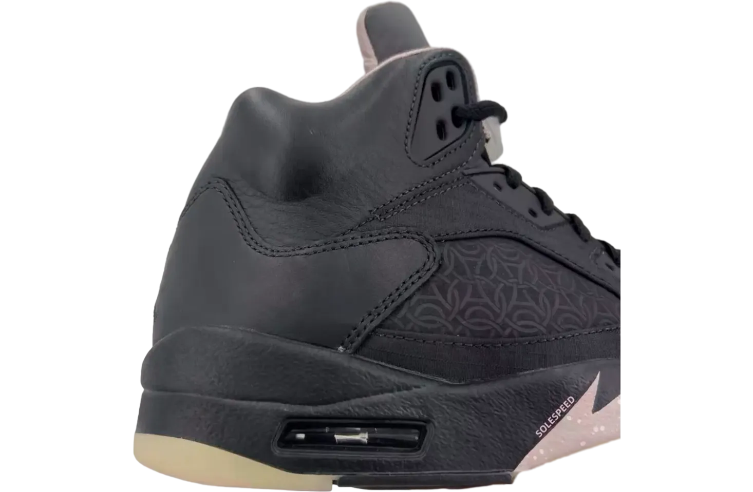 psg x air jordan 5 off noir particle rose 2
