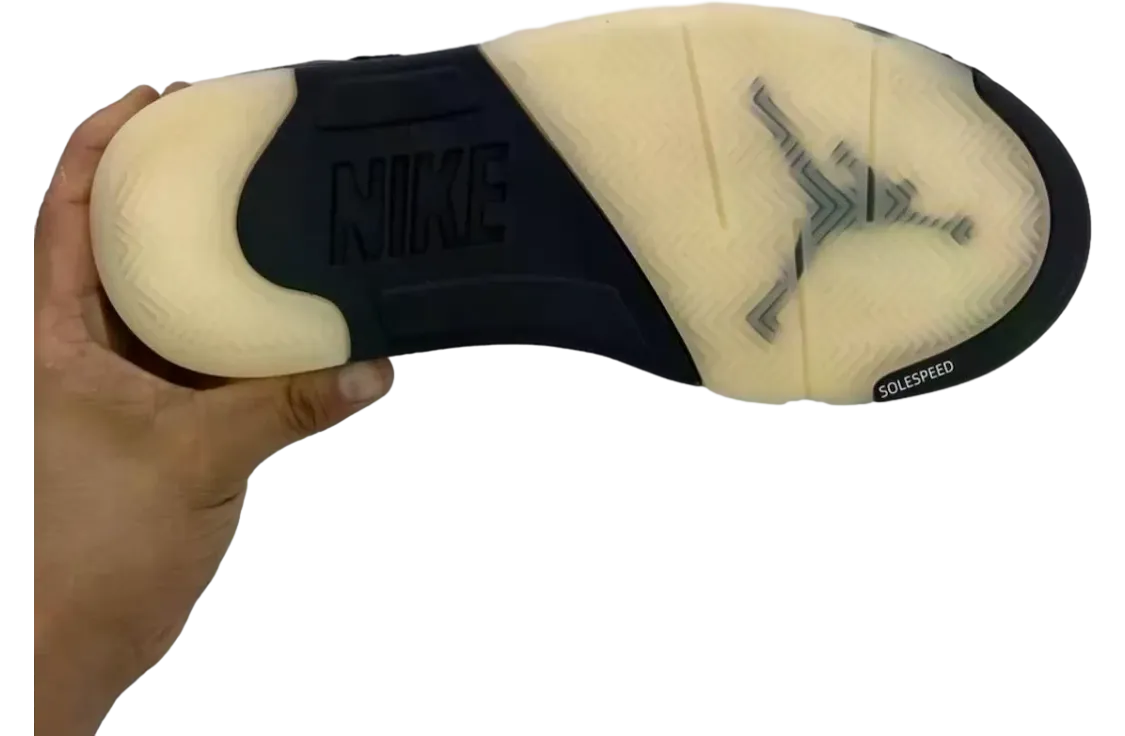 psg x air jordan 5 off noir particle rose 3