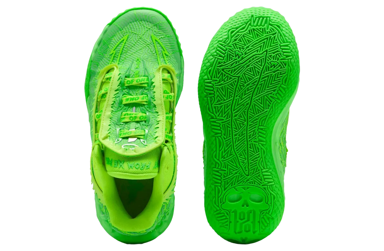 puma mb 05 lo flourish fluro green pes fluro yellow pes 2