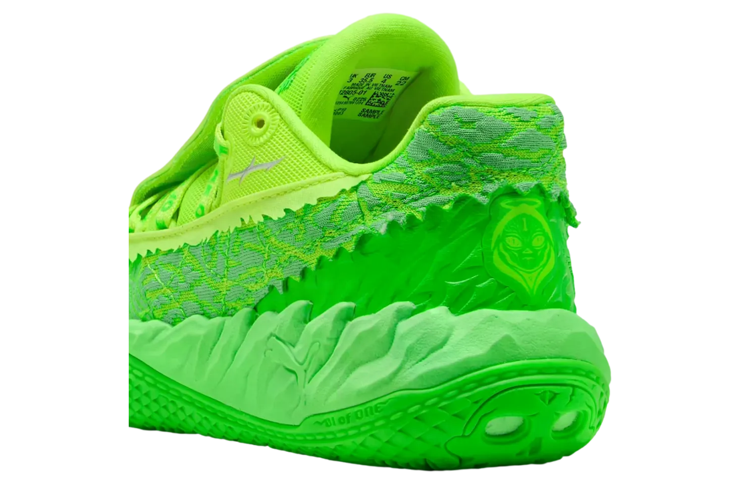 puma mb 05 lo flourish fluro green pes fluro yellow pes 4