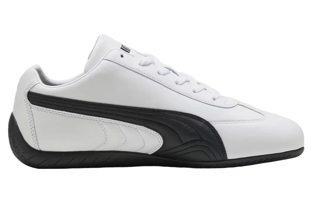 puma speedcat og ltr white black 1