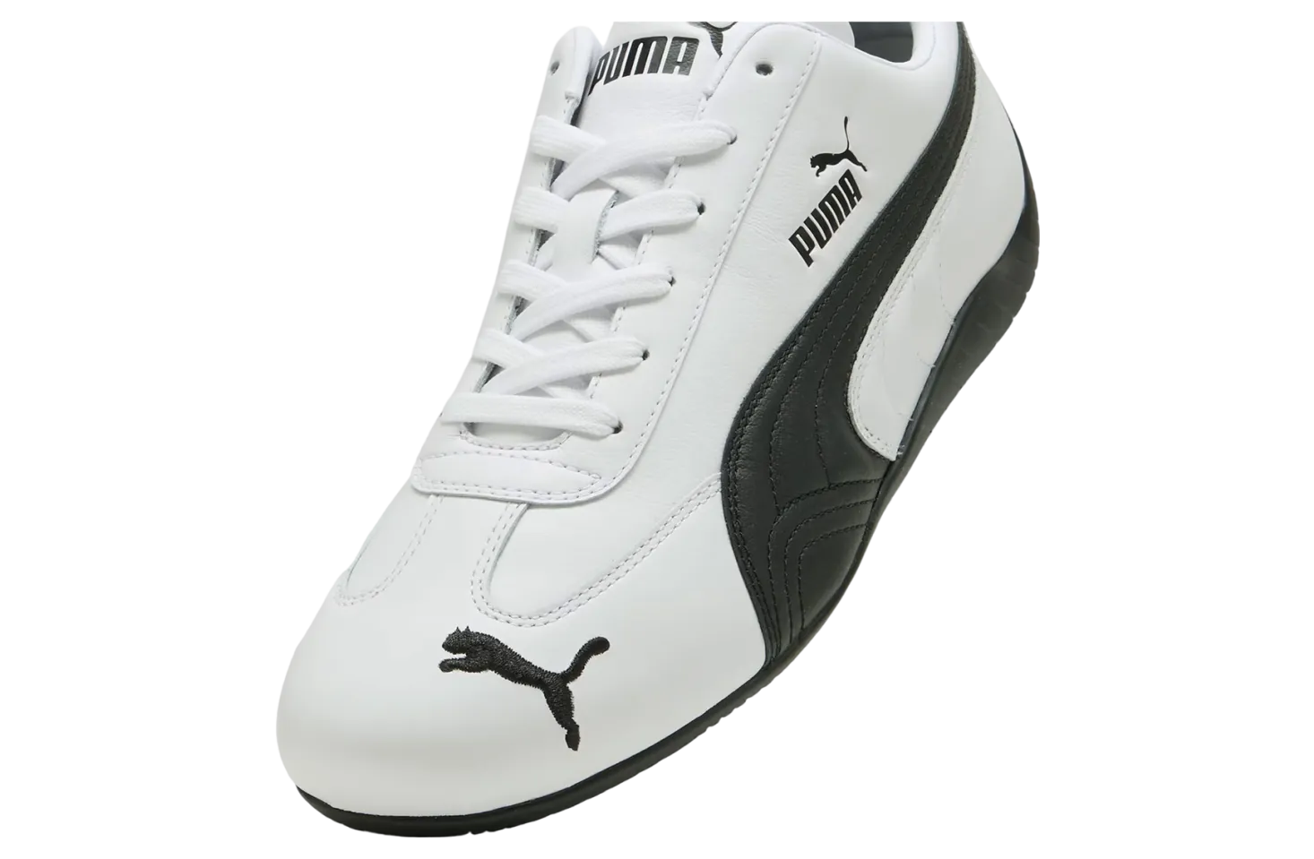 puma speedcat og ltr white black 2