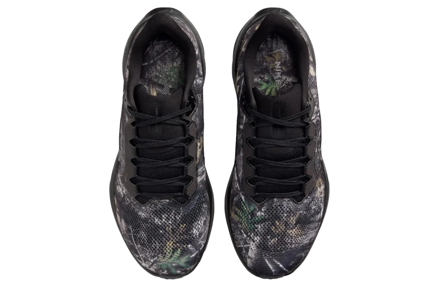 realtree camo lands on the nike pegasus 41dark smoke grey metallic dark grey 5