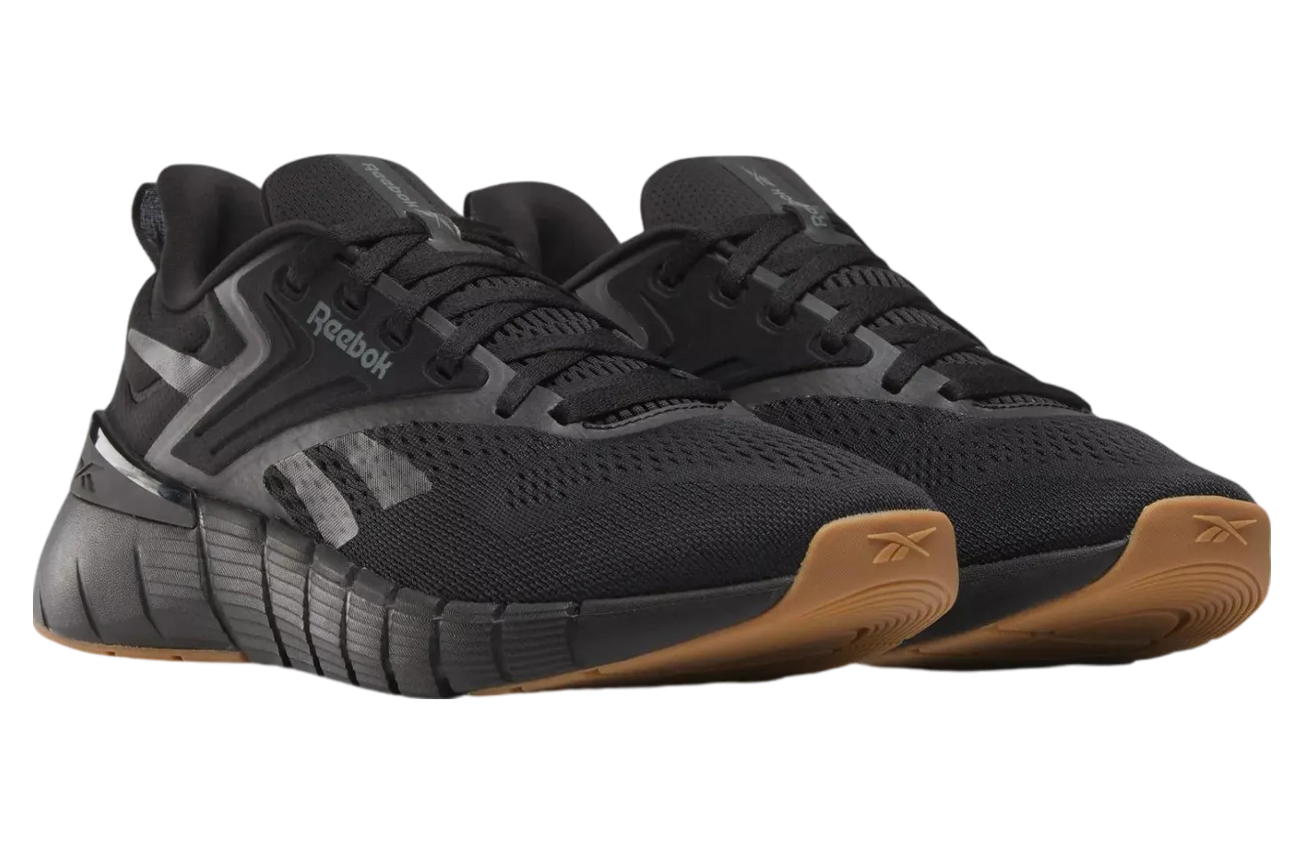 reebok nano gym black grey gum 0