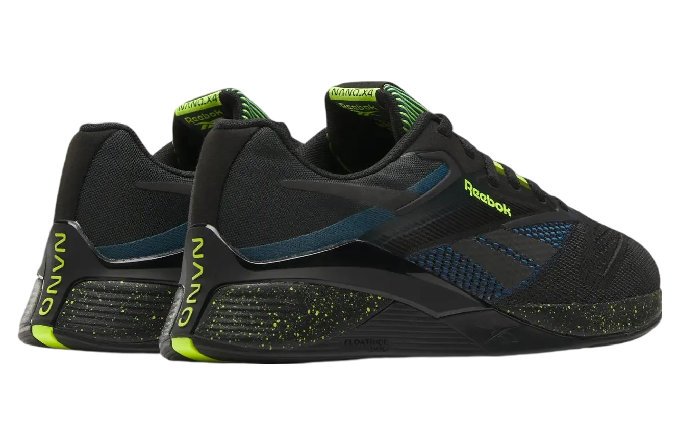 reebok nano x4 black digital lime 1