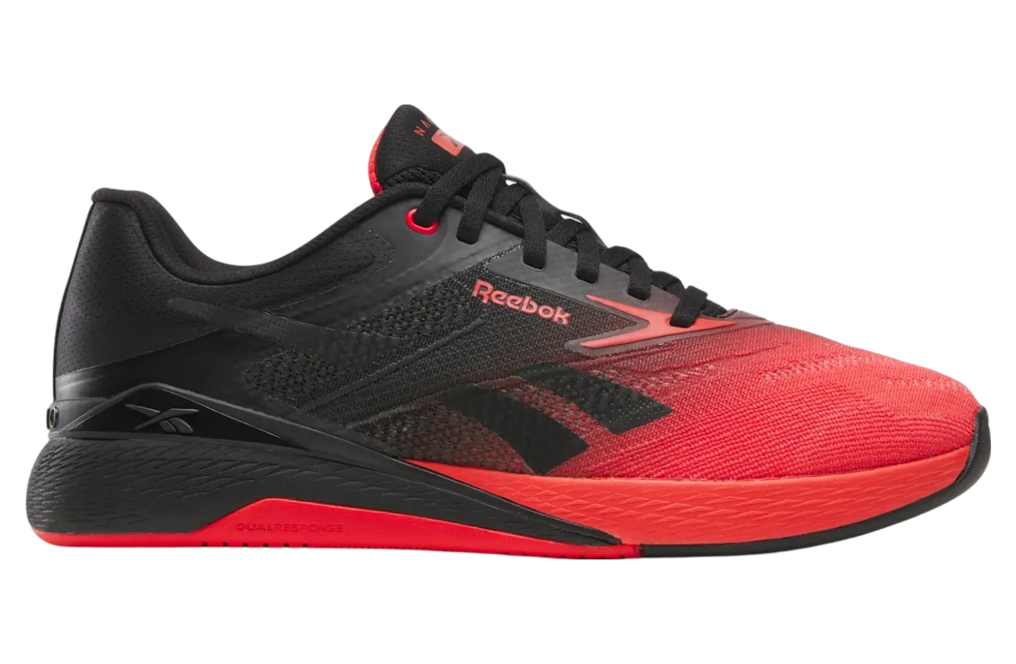 reebok nano x5 black energy red