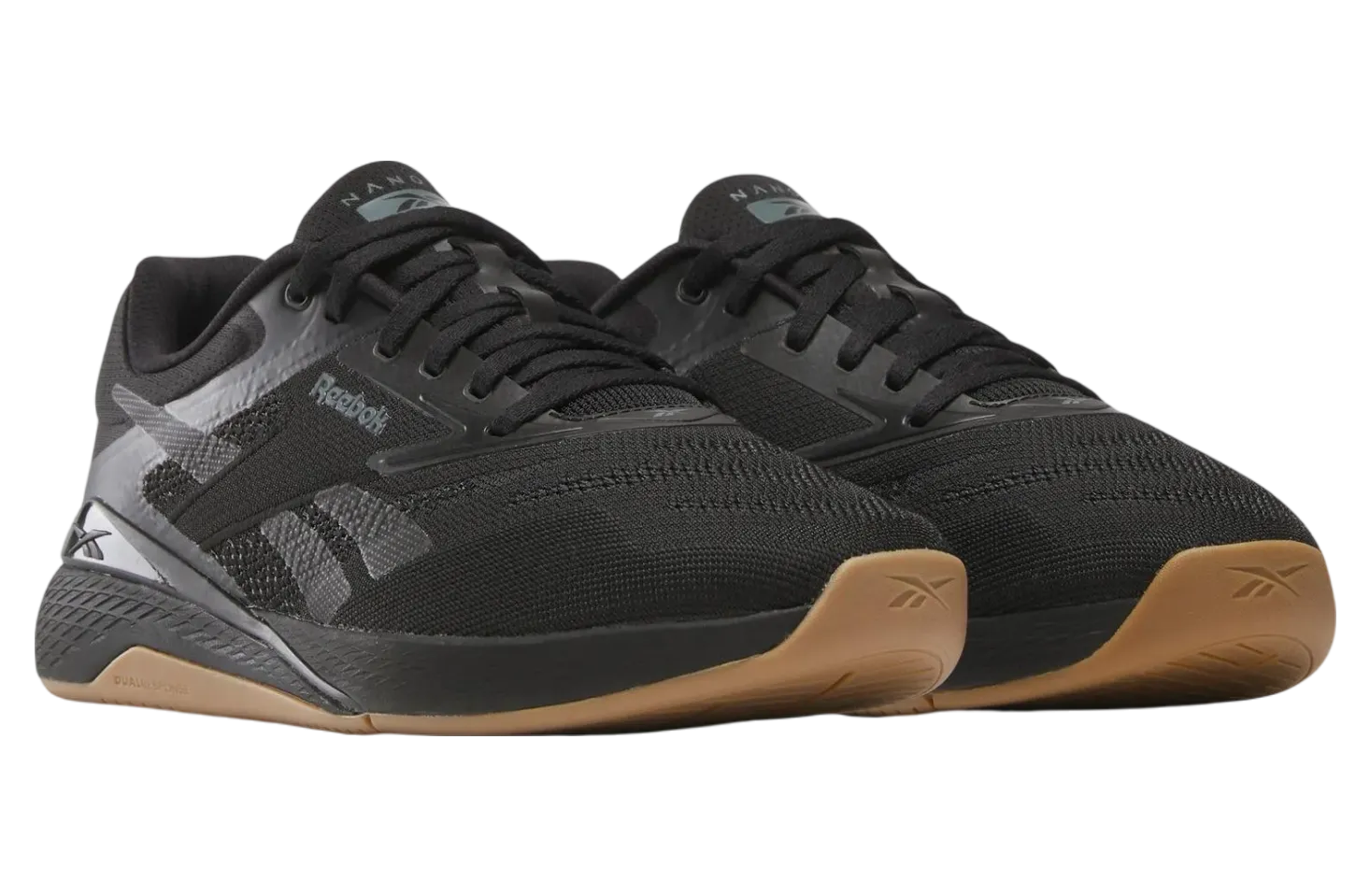 reebok nano x5 black grey 5 0