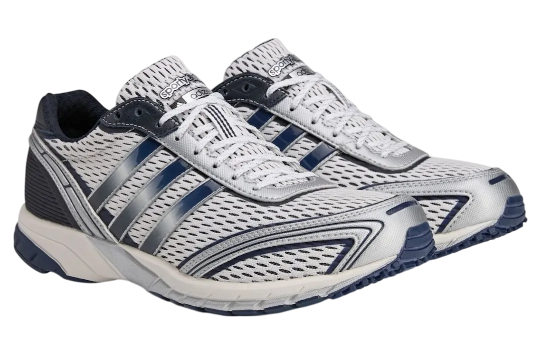 sporty rich x adidas adizero adios 1 footwear white core navy 0