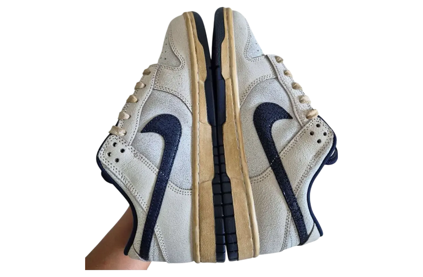 stranger things x nike dunk low phantom midnight navy college grey varsity red lemon drop dark smoke grey 0