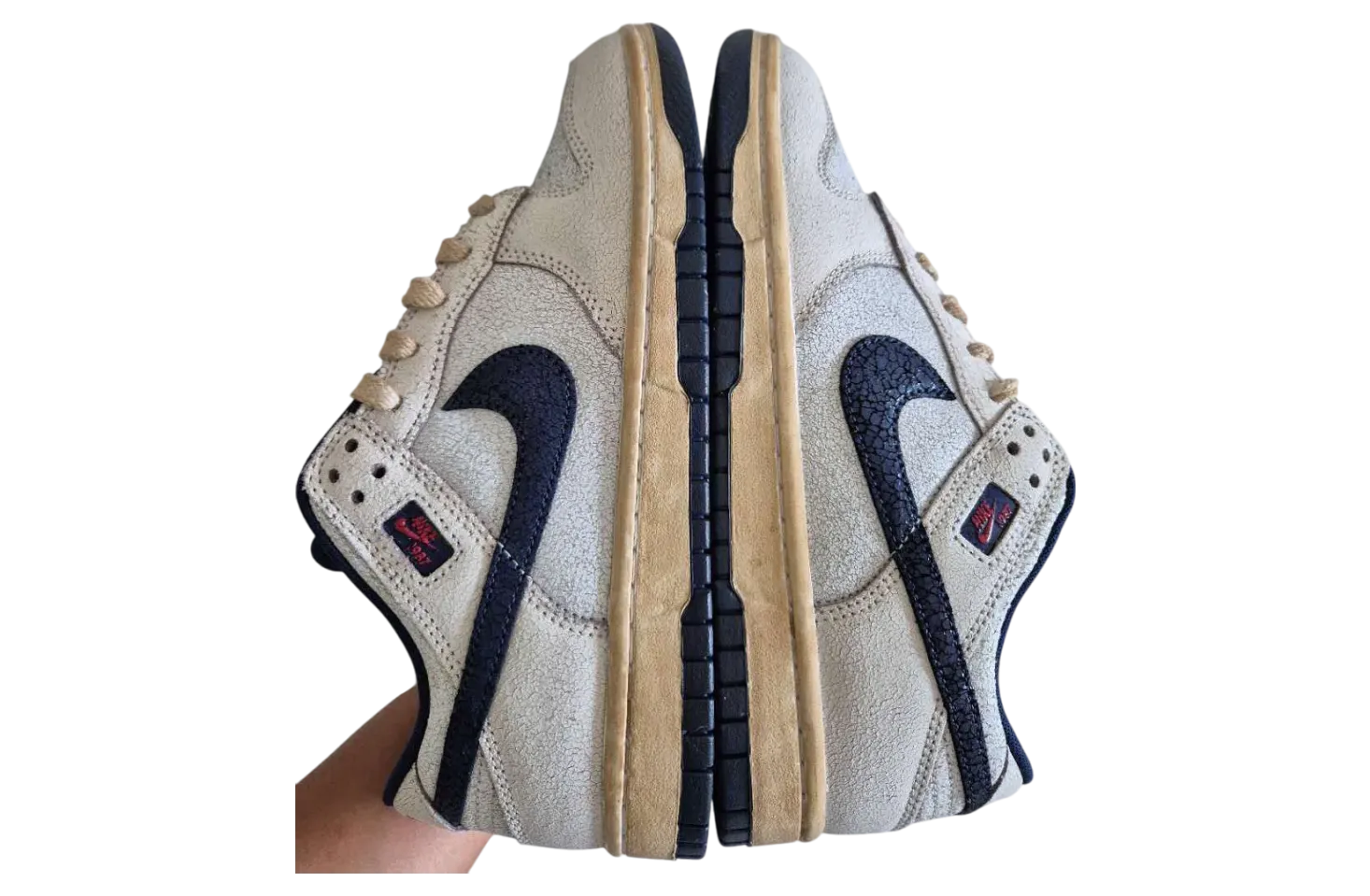 stranger things x nike dunk low phantom midnight navy college grey varsity red lemon drop dark smoke grey