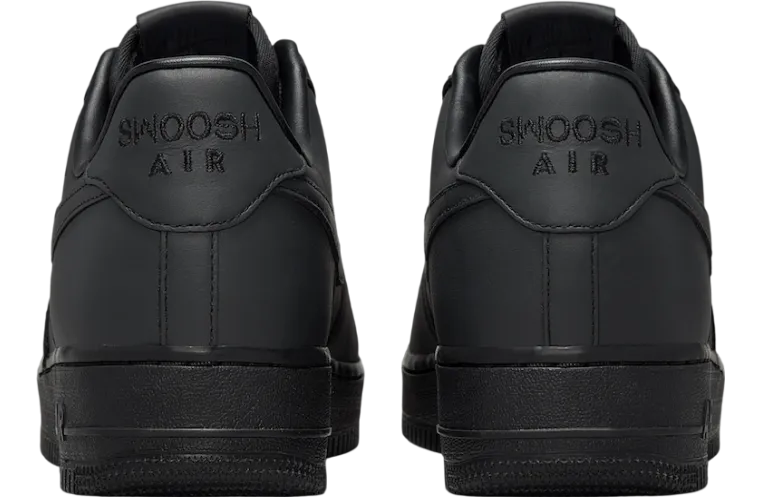 swoosh x nike air force 1 low black 4
