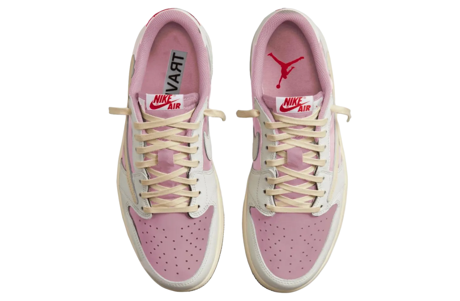 travis scott x air jordan 1 low og shy pink 3