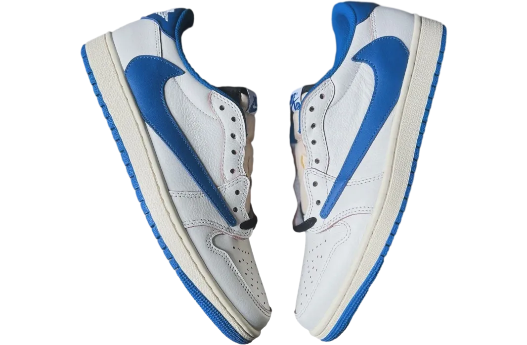 travis scott x fragment air jordan 1 low sail military blue 12