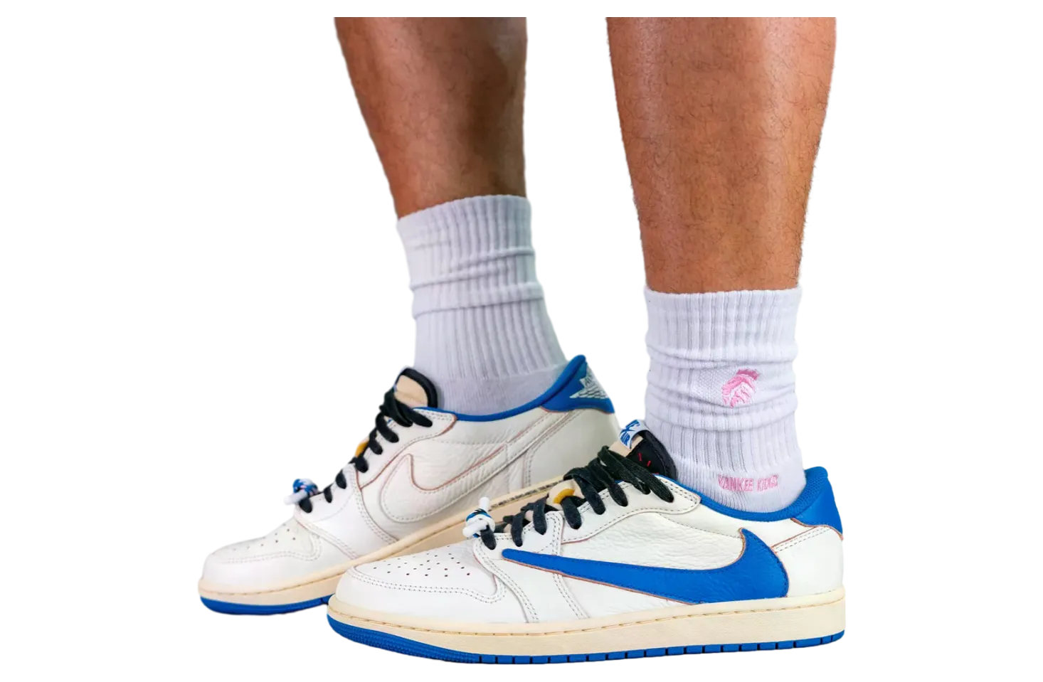 travis scott x fragment air jordan 1 low sail military blue 3