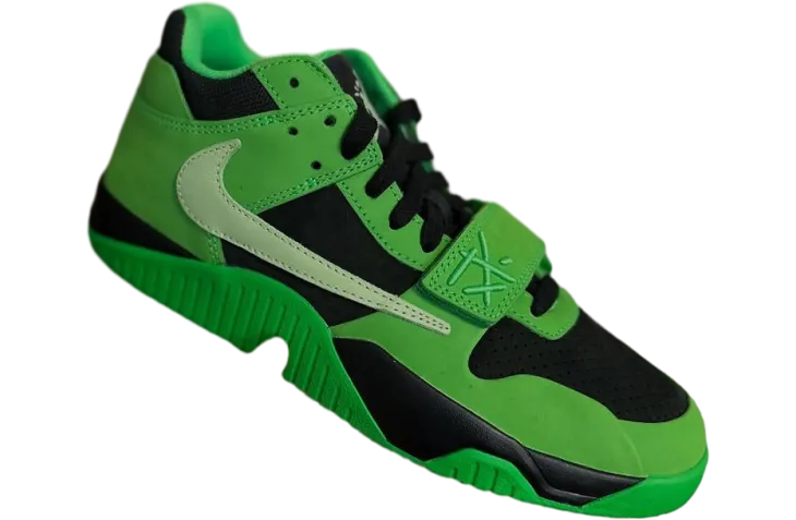 travis scott x jordan jumpman jack green spark 0