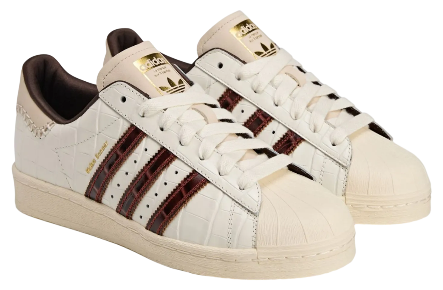 wales bonner x adidas superstar white fox brown 0